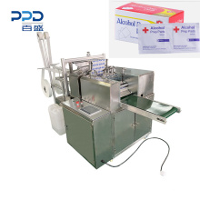 Full automatic alcohol prep pad making machine alcohol swab vertical machines